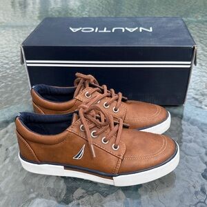 Nautica boy’s tan shoes